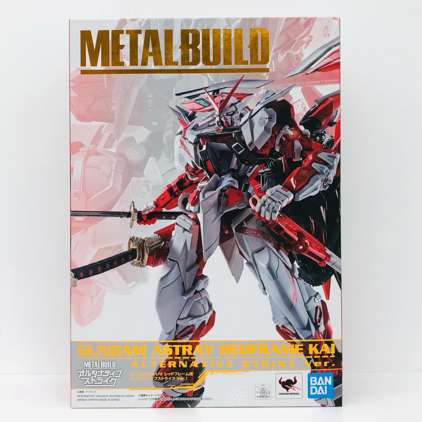 METALBUILDガンダムアストレイレッドフレーム改(オルタナティブストライクver.)「機動戦士ガンダムSEEDVSASTRAY」