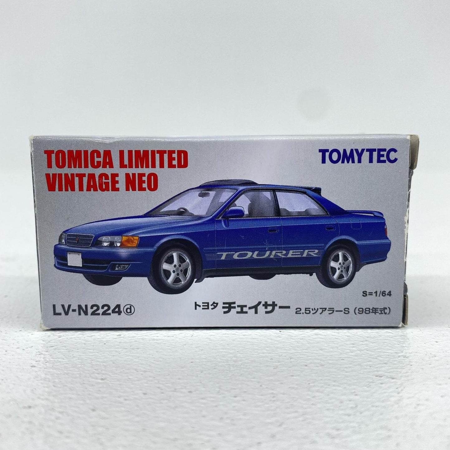 おもちゃ・玩具 1/64 LV-N224d トヨタ チェイサー 2.5ツアラーS 98年式(ネイビー) 「トミカリミテッドヴィンテージNEO」 [320272] LV-N224d トヨタ チェイサー 2.5ツアラーS 98 ''1/64 320272【加古川物流】