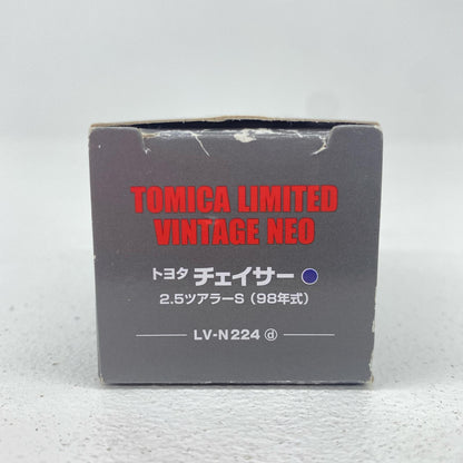 おもちゃ・玩具 1/64 LV-N224d トヨタ チェイサー 2.5ツアラーS 98年式(ネイビー) 「トミカリミテッドヴィンテージNEO」 [320272] LV-N224d トヨタ チェイサー 2.5ツアラーS 98 ''1/64 320272【加古川物流】