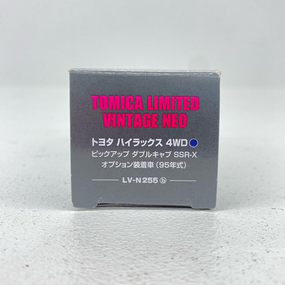 おもちゃ・玩具 1/64 LV-N255b トヨタ ハイラックス4WDダブルキャブSSR-X オプション装着車 95年式(グリーン) 「トミカリミテッドヴィンテージNEO」 [318972] LV-N255b トヨタ ハイラックス4WDダブルキャブ ''1/64 318972【加古川物流】