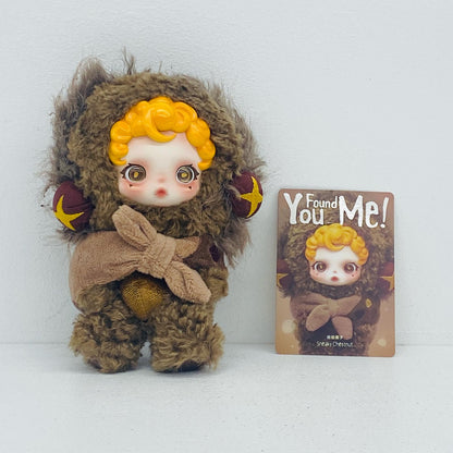 SKULLPANDA You Found Me! ぬいぐるみペンダントSneaky Chestnut