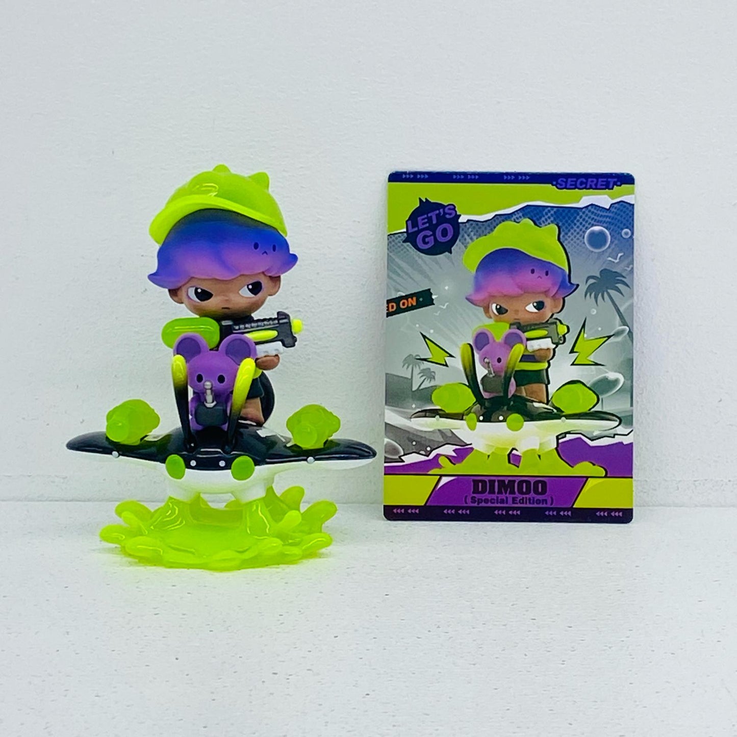【シークレット】DIMOO(Special Edition) 「POPMART POPCAR WATER PARTY シリーズ」【フィギュア】