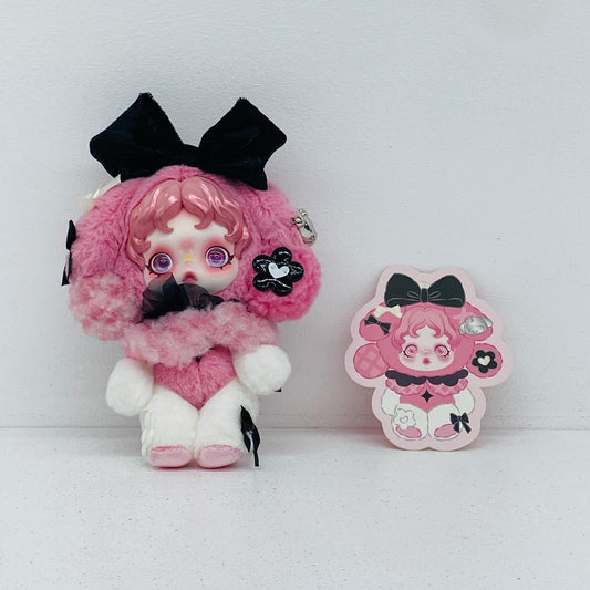 SKULLPANDA × MY MELODY ぬいぐるみペンダント 「POPMART SKULLPANDA×サンリオキャラクターズ」