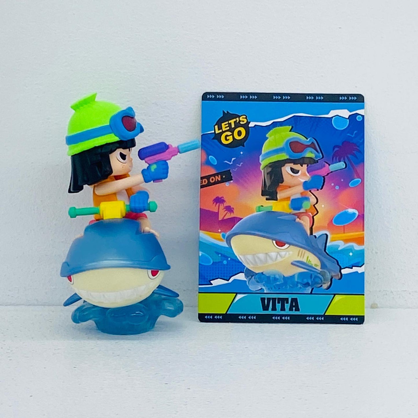フィギュア VITA 「POPMART POPCAR WATER PARTY シリーズ」 VITA POPCAR WATER PARTY【フィギュア】【加古川物流】