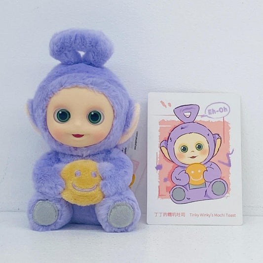 ぬいぐるみ Tinky Winky’s Mochi Toast 「POP MART “SayHello” TELETUBBIES-テレタビーズ- プラッシュキーホルダー」 Tinky Winky’s Mochi Toast “SayHello” TELETUBBIES-テレタビーズ- プラッシュキーホルダー【加古川物流】
