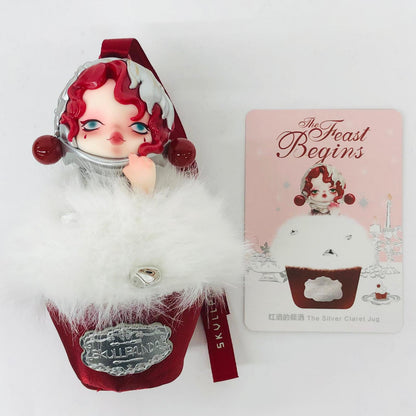 フィギュア SKULLPANDA The Feast Begins サシェペンダント The Silver Claret Jun The Silver Claret Jun SKULLPANDA The Feast Begins サシェペンダント【フィギュア】【加古川物流】