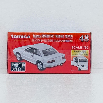 トヨタスプリンタートレノ(AE92)(トミカプレミアム発売記念仕様)「トミカプレミアムNo.48」