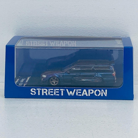 おもちゃ・玩具 1/64 Stagea R34 STREET WEAPON Limited Edition(ブルー) Stagea R34 1/64スケール Limited Edition【加古川店】