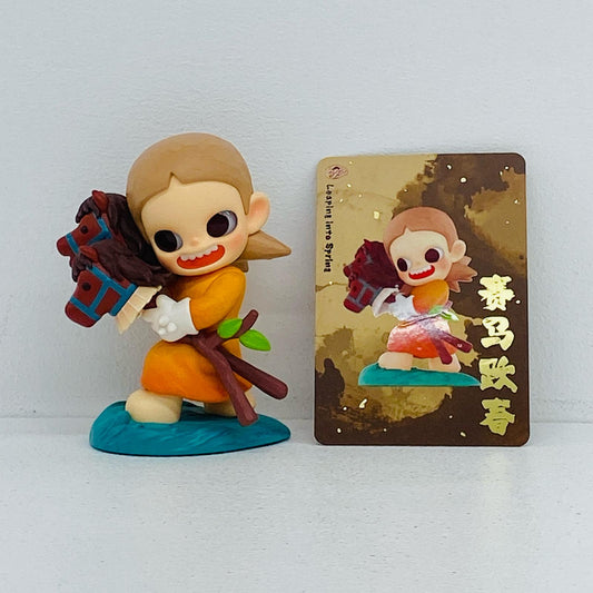 フィギュア Leaping into Spring POPMART The Golden Gallop シリーズ Leaping into Spring The Golden Gallop【フィギュア】【加古川物流】