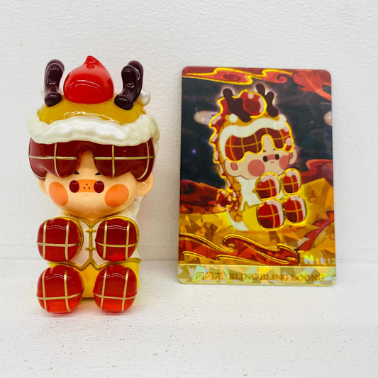 フィギュア BLING BLING LOONG 「POPMART Loong Presents the Treasure シリーズ」 BLING BLING LOONG Loong Presents the Treasure【フィギュア】【加古川物流】