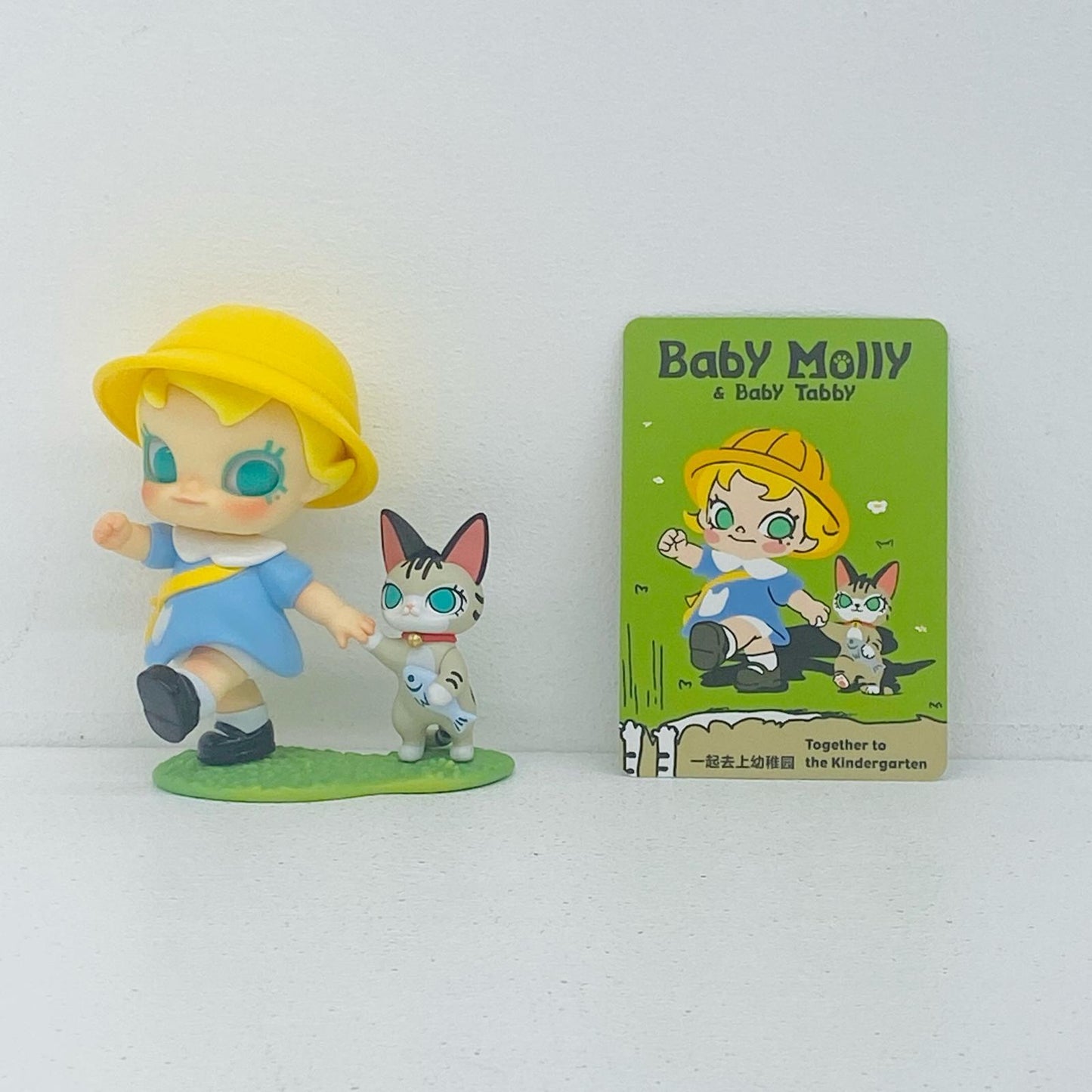 フィギュア Together to the Kindergarten 「POPMART Baby Molly ＆ Baby Tabby シリーズ」 Together to the Kindergarten Baby Molly ＆ Baby Tabby【フィギュア】【加古川物流】