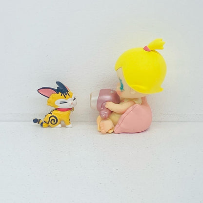 フィギュア Face the Storm 「POPMART Baby Molly ＆ Baby Tabby シリーズ」 Face the Storm Baby Molly ＆ Baby Tabby【フィギュア】【加古川物流】