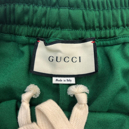 GUCCI | グッチ GGジャカード サイドストライプ テクニカルトラックパンツ パンツ 575739 グリーン【瀬戸大橋店】