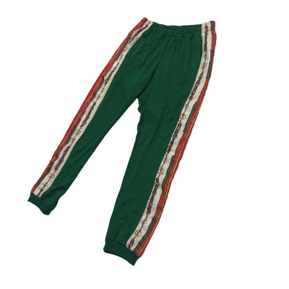 GUCCI | グッチ GGジャカード サイドストライプ テクニカルトラックパンツ パンツ 575739 グリーン【瀬戸大橋店】