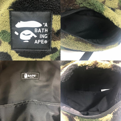 A BATHING APE | アベイシングエイプ 1ST CAMO FLEECE DAYPACK リュック・デイパック 001BAL803001K カーキ【瀬戸大橋店】