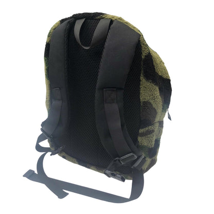 A BATHING APE | アベイシングエイプ 1ST CAMO FLEECE DAYPACK リュック・デイパック 001BAL803001K カーキ【瀬戸大橋店】