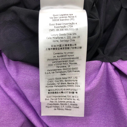 GUCCI | グッチ GUCCI × Balenciaga Ruched Top 長袖Ｔシャツ パープル サイズ：40【瀬戸大橋店】
