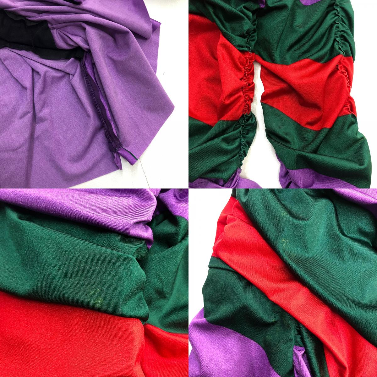 GUCCI | グッチ GUCCI × Balenciaga Ruched Top 長袖Ｔシャツ パープル サイズ：42【瀬戸大橋店】