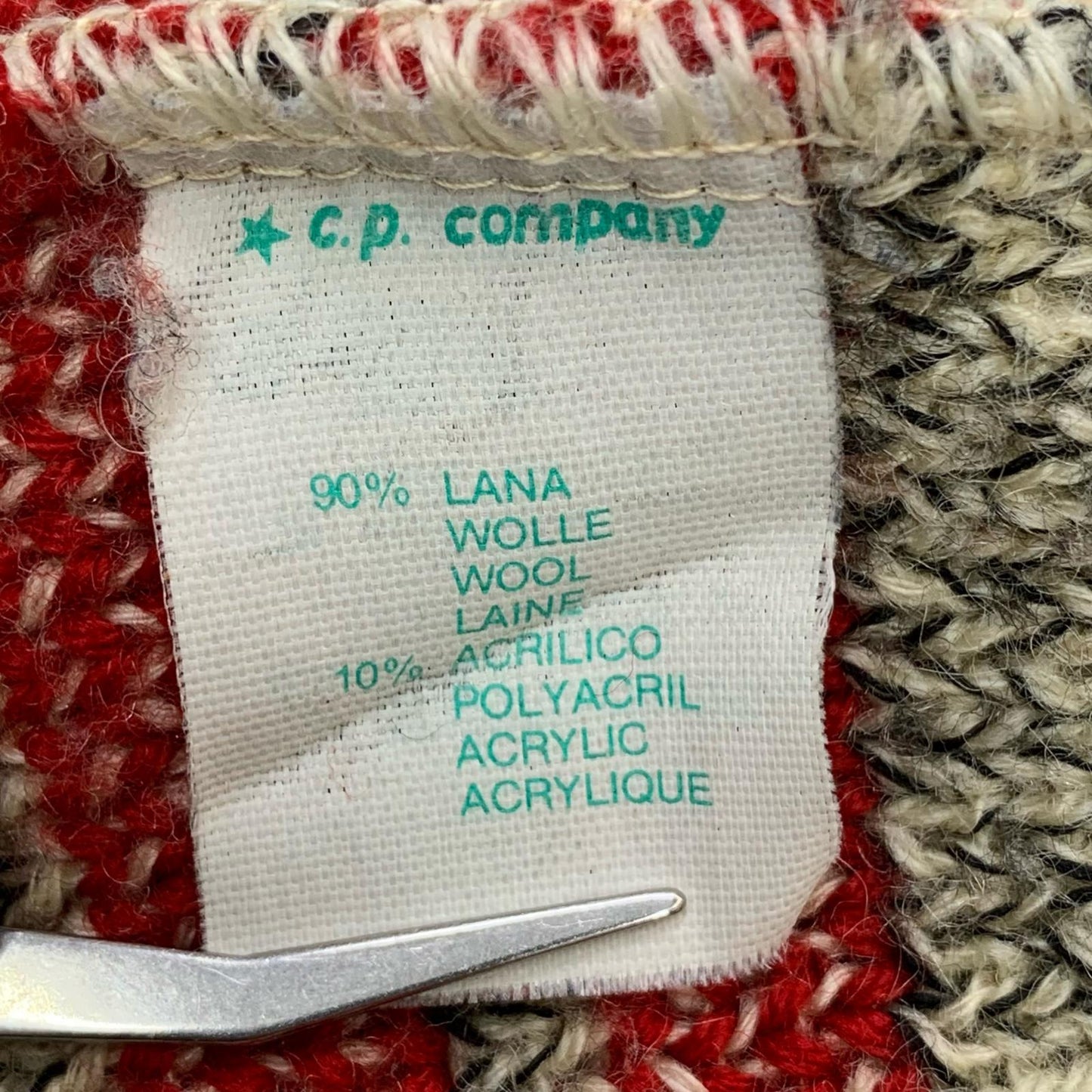 マッシモ オスティ期 ニット C.P.COMPANY グレー【瀬戸大橋店】