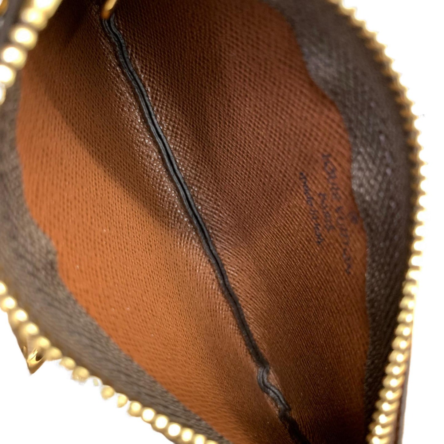 LOUIS VUITTON | ルイ・ヴィトン ポシェット クレ モノグラム コインケース M62650 ブラウン【瀬戸大橋店】