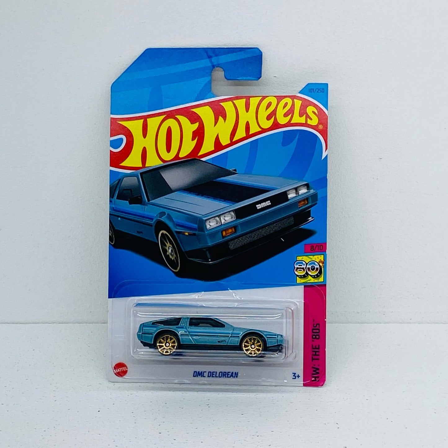 1/64DMCデロリアン「HotWheelsTHE’80」[HNJ93]