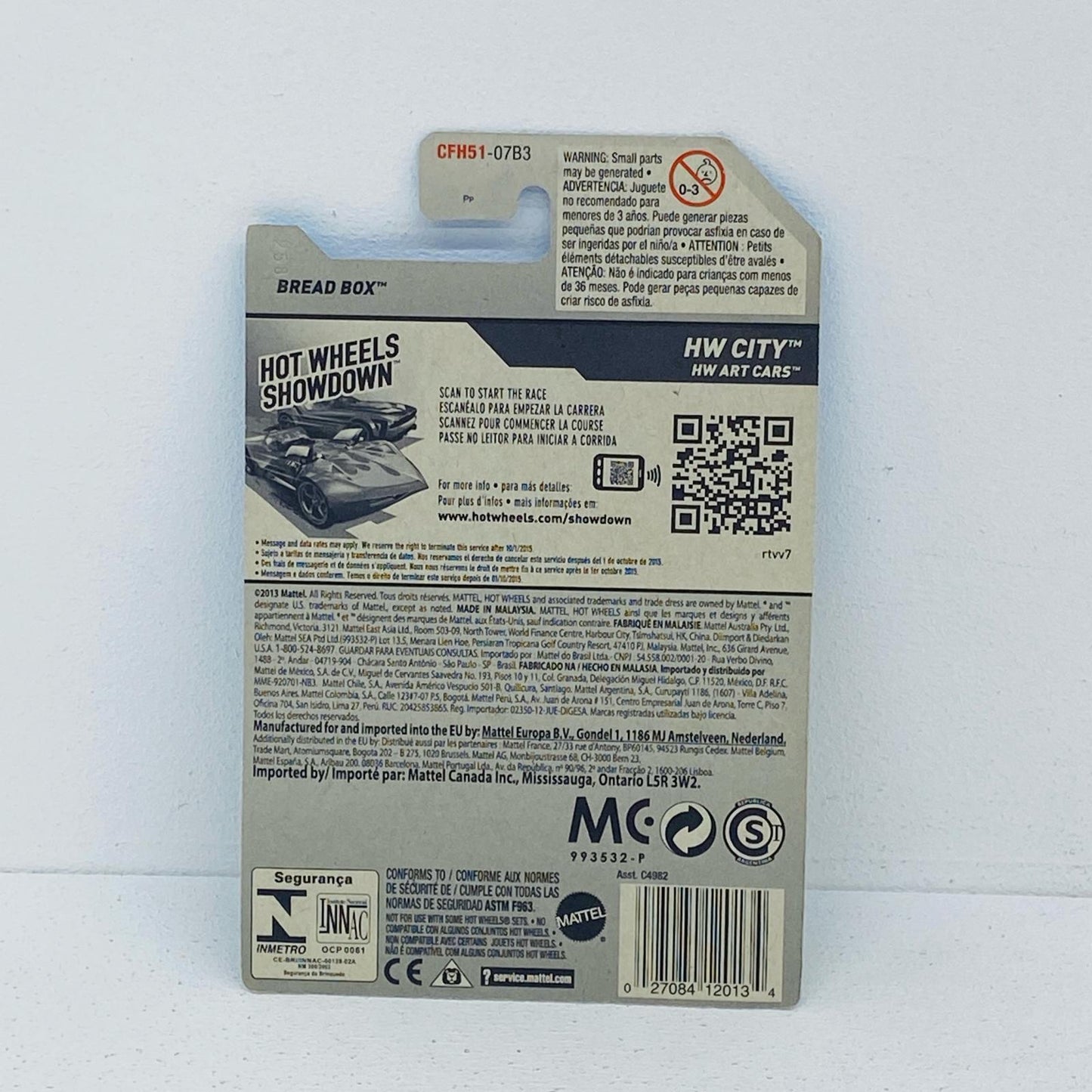 1/64BREADBOX(グリーン)「HotWheelsHWCITY」[CFH51-07B3]