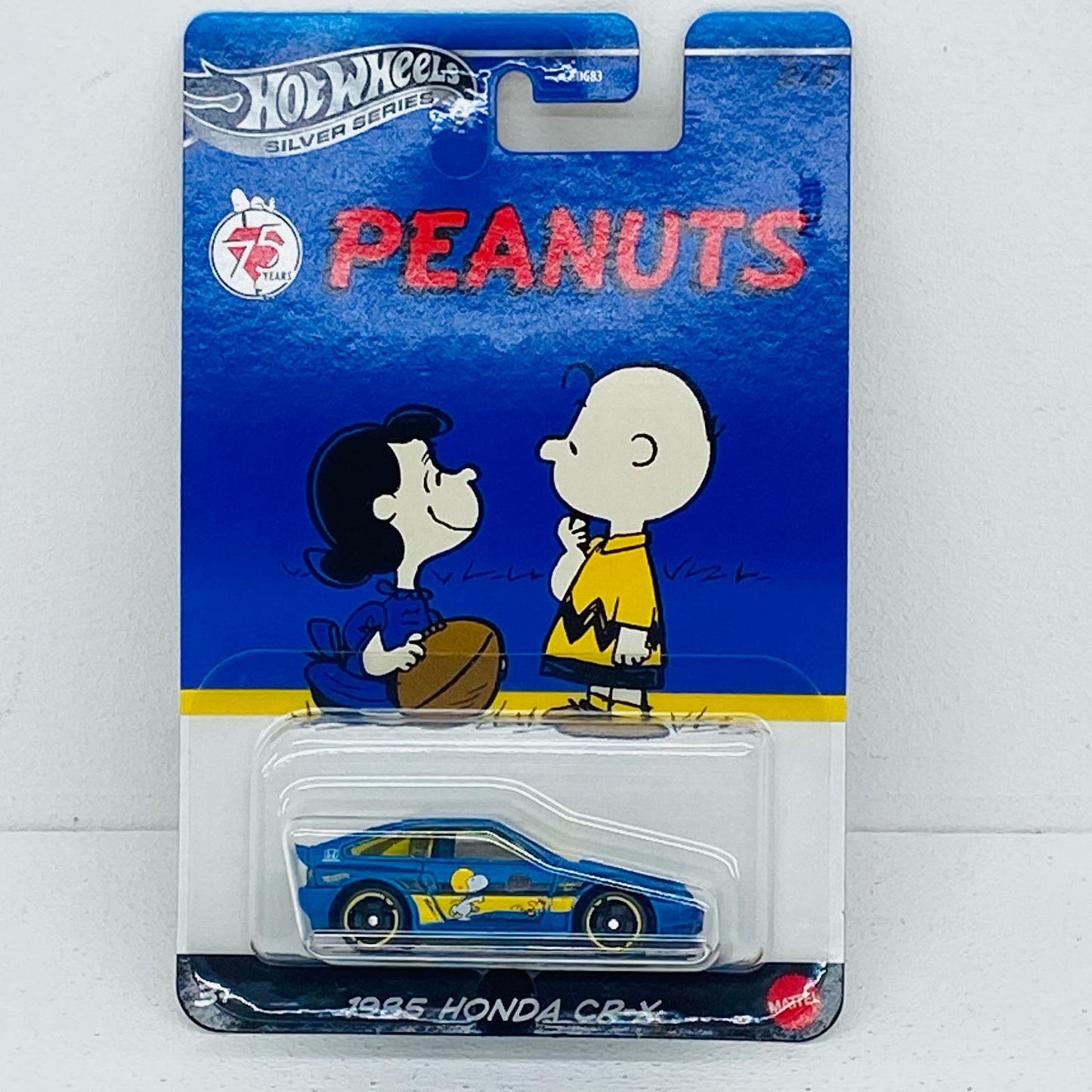 1/64 1985 ホンダ CR-X 「HotWheels エンターテイメントテーマ Peanuts」 [JCB82]