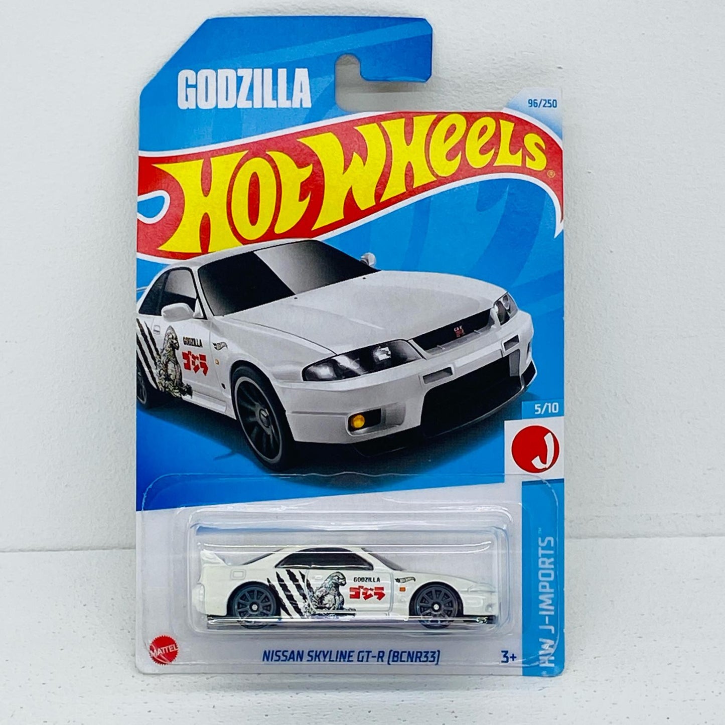1/64 日産 スカイライン GT-R (BCNR33) 「HotWheels J-IMPORTS」 [HXP94-9866]
