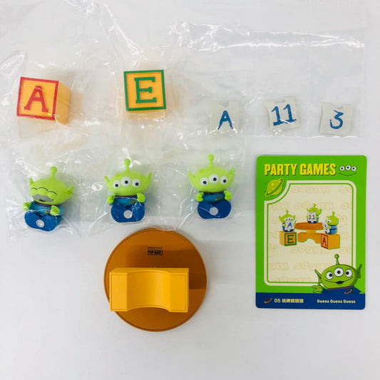 フィギュア Guess Guess Guess 「POPMART Disney/Pixar ALIEN PARTY GAMES シリーズ シーンセット」 Guess Guess Guess Disney/Pixar ALIEN PARTY GAMES シーンセット【フィギュア】【加古川物流】