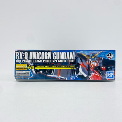 A賞1/100MGRX-0ユニコーンガンダムソリッドクリアスタンダード「ガンプラ40周年/一番くじ機動戦士ガンダム」[5060937]