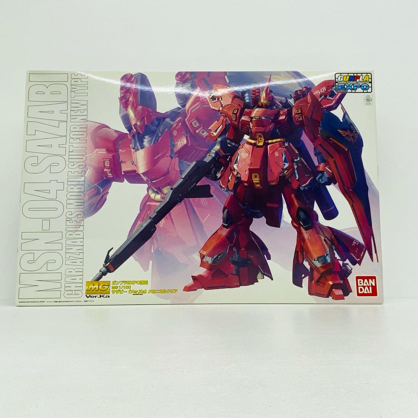 1/100MGMSN-04サザビーVer.Kaメカニカルクリア「機動戦士ガンダム逆襲のシャア」ガンプラEXPO限定[0211978]