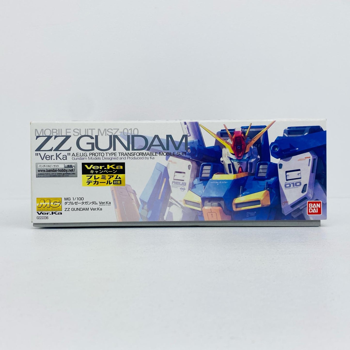1/100MGMSZ-010ダブルゼータガンダムVer.Ka「機動戦士ガンダムZZ」プレミアムデカール同梱版[0222236]