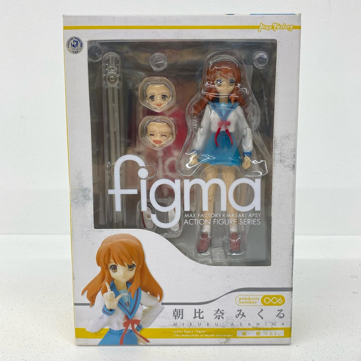 プラモデル figma朝比奈みくる制服Ver.「涼宮ハルヒの憂鬱」 朝比奈みくる制服Ver. figma【加古川物流】