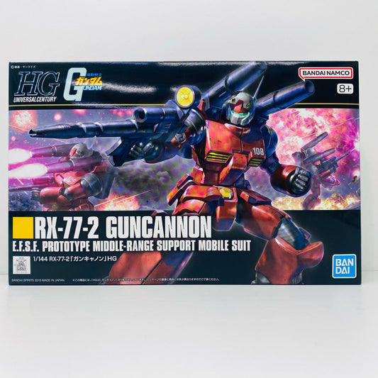 プラモデル 1/144HGUCREVIVERX-77-2ガンキャノン「機動戦士ガンダム」 RX-77-2 ガンキャノン HG【尾張小牧店】