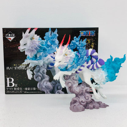 フィギュア B賞ヤマト獣変化-魂豪示像-フィギュア「挑め!百花繚乱鬼ヶ島/一番くじワンピースEX」 ヤマト獣変化 一番くじワンピースEX 挑め!百花繚乱鬼ヶ島 B賞 魂豪示像 62474【フィギュア】【加古川物流】