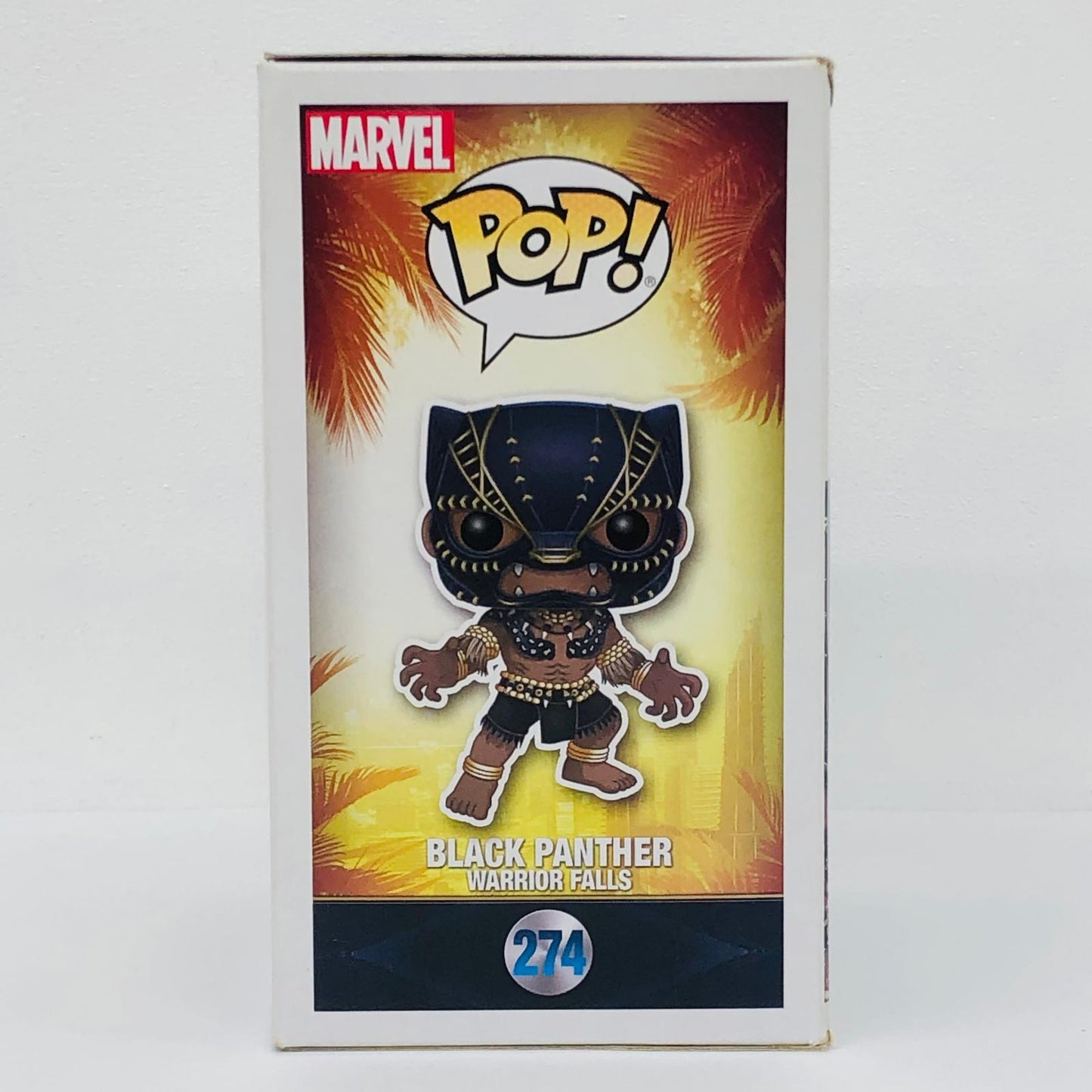 フィギュア ブラックパンサー(ウォーリアー・フォールズ版)「ブラックパンサー」POP!MarvelSeries#274 ブラックパンサー ポップシリーズ【フィギュア】【加古川物流】