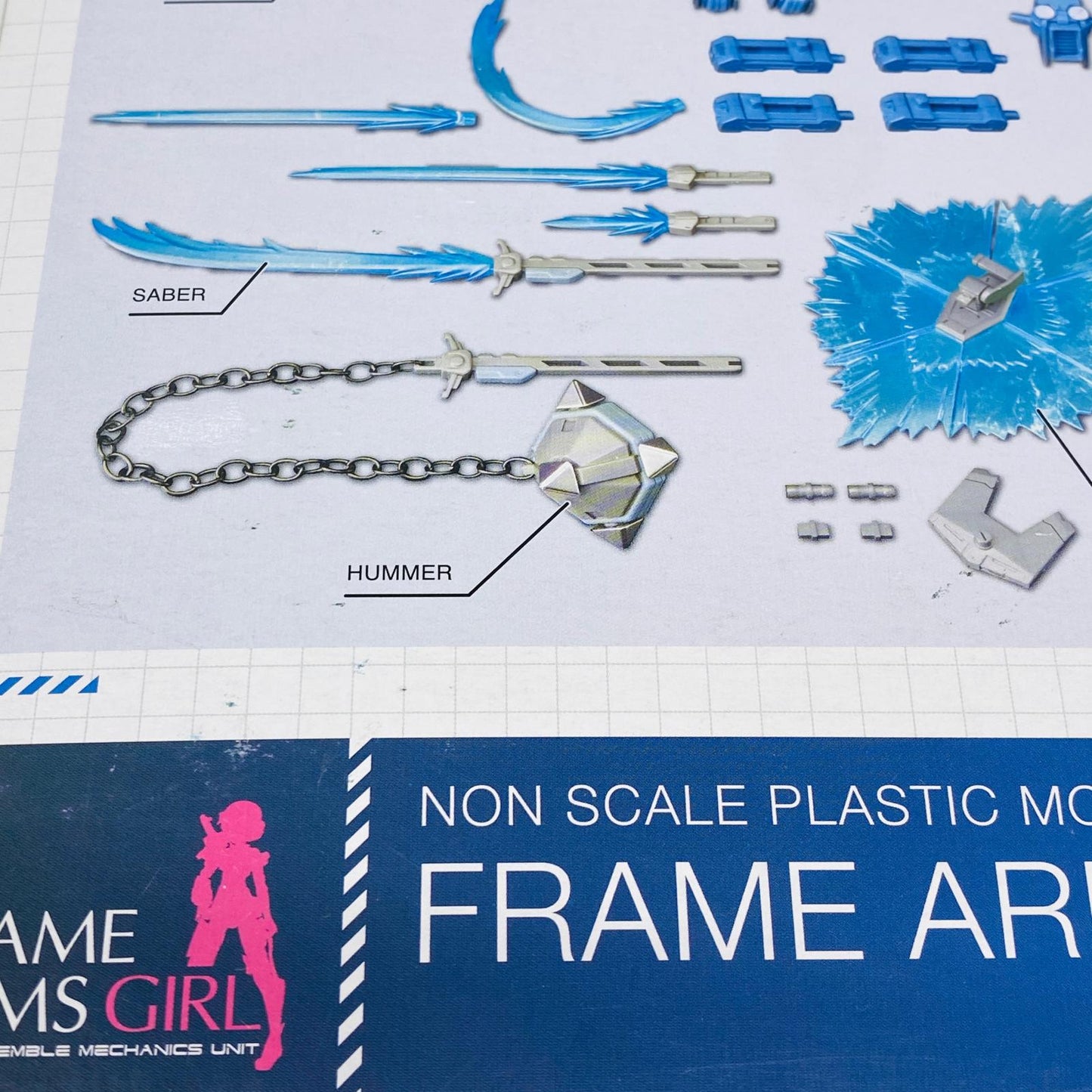 プラモデル ウェポンセット2「フレームアームズ・ガール」[FG013] ウェポンセット2【加古川物流】