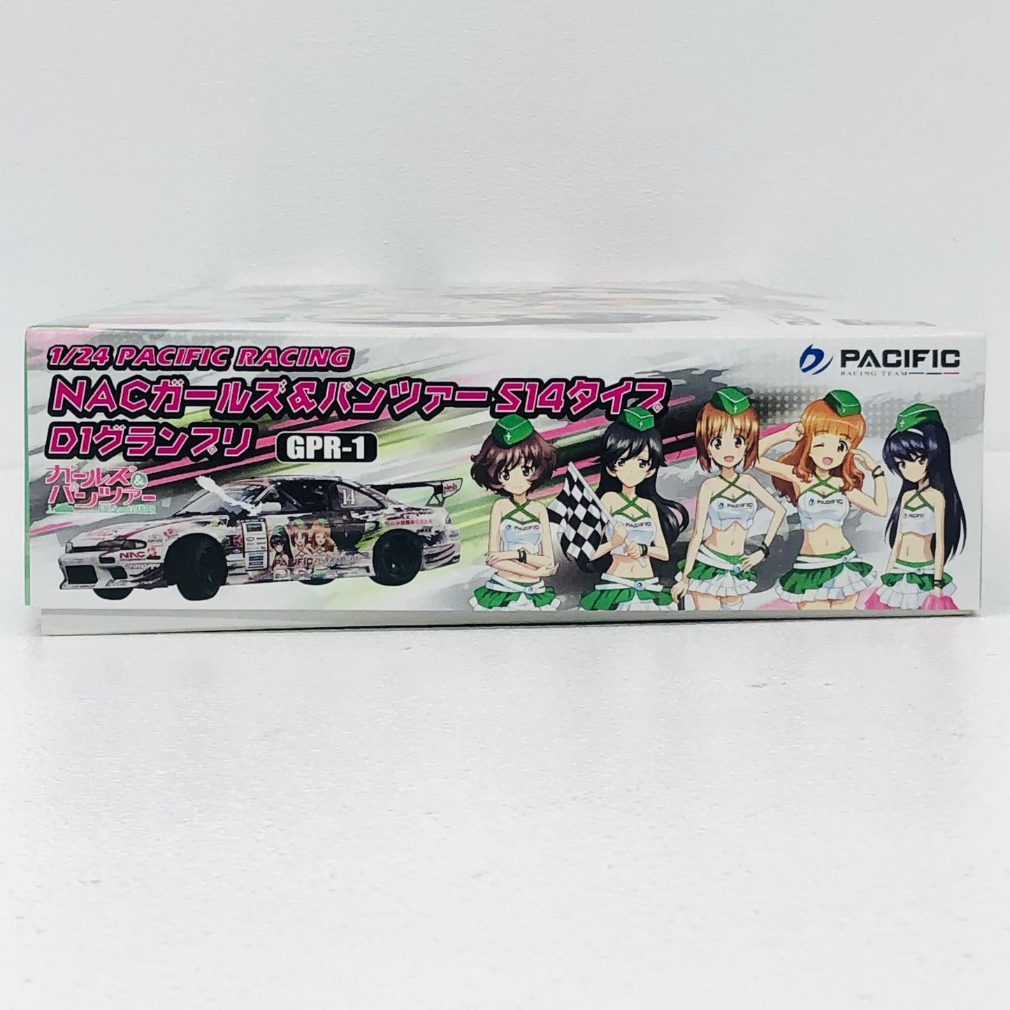 プラモデル 1/24PACIFICRACINGNACガールズ＆パンツァーS14タイプD1グランプリ「ガールズ＆パンツァー」[GPR-1] ガールズ&パンツァーS14タイプ PACIFIC RACING NAC【加古川物流】