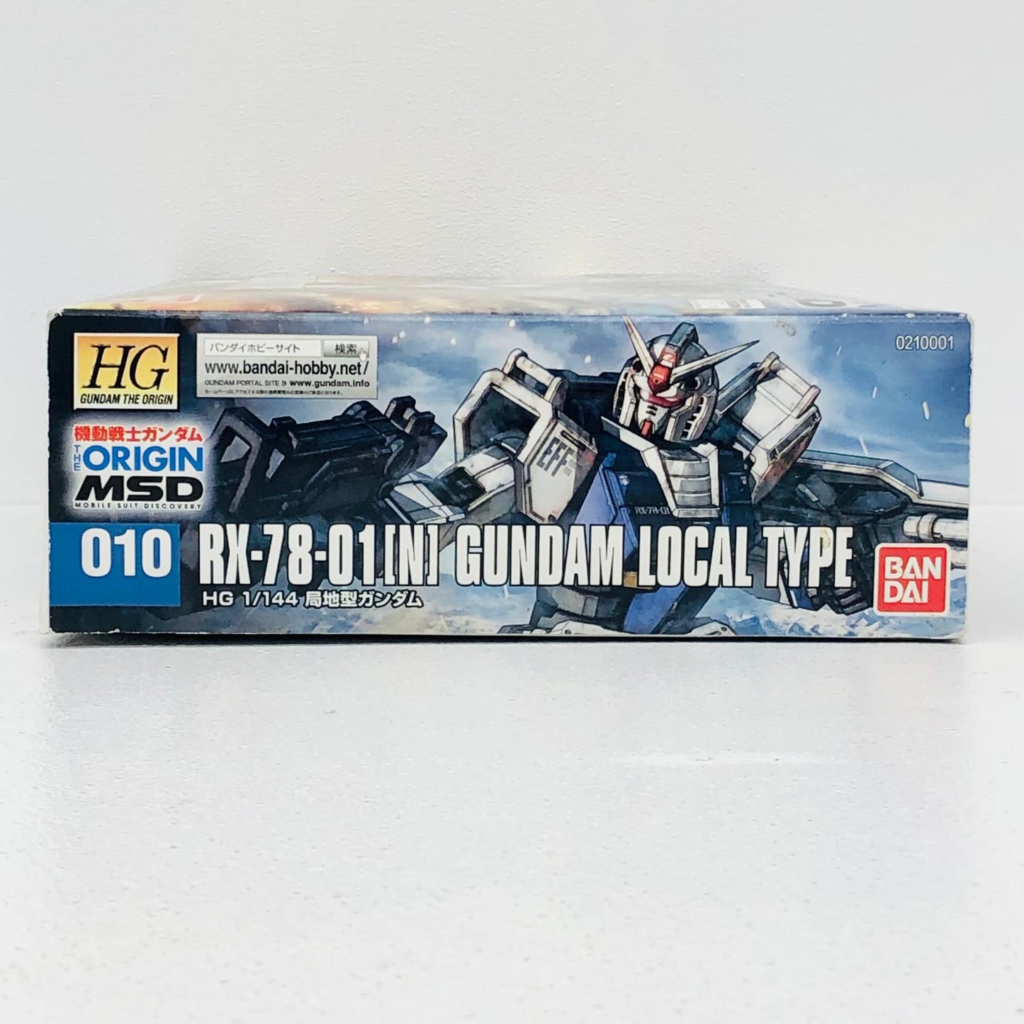 プラモデル 1/144HGRX-78-01[N]局地型ガンダム「機動戦士ガンダムTHEORIGINMSD」 HGRX-78-01 HG【加古川物流】