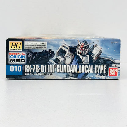 プラモデル 1/144HGRX-78-01[N]局地型ガンダム「機動戦士ガンダムTHEORIGINMSD」 HGRX-78-01 HG【加古川物流】