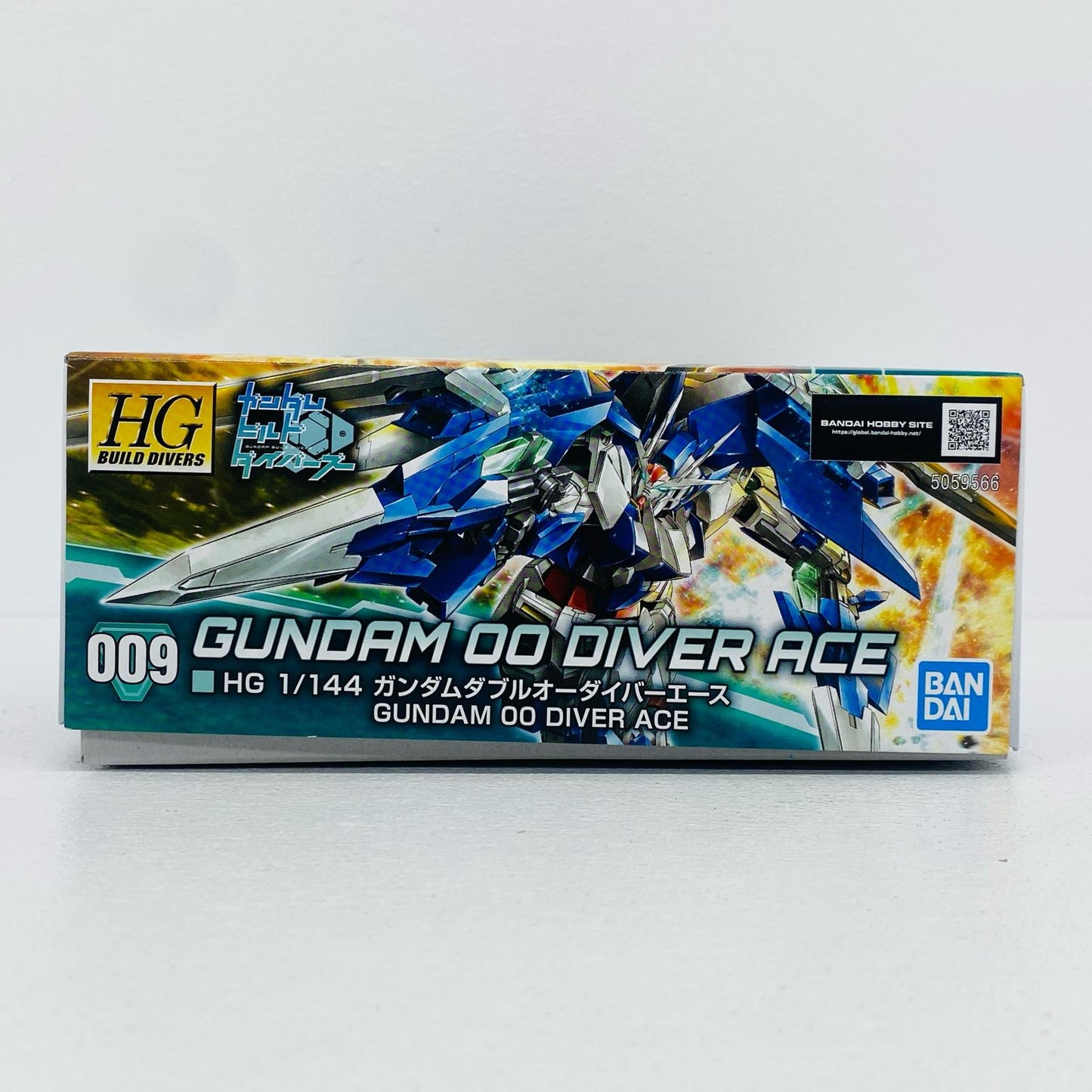 プラモデル 1/144HGBDGN-0000DVR/Aガンダムダブルオーダイバーエース「ガンダムビルドダイバーズ」[5059566] GN-0000DVR/Aガンダムダブルオーダイバーエース HG 5059566【加古川物流】