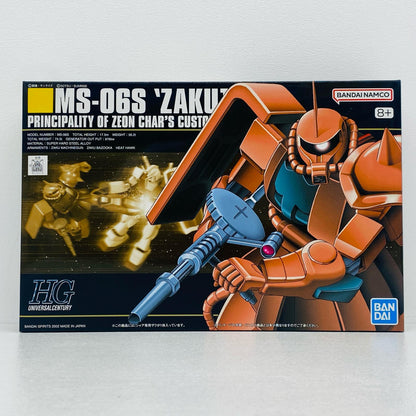 プラモデル 1/144HGUCMS-06Sシャア専用ザク「機動戦士ガンダム」 MS-06Sシャア専用ザク HG【加古川物流】
