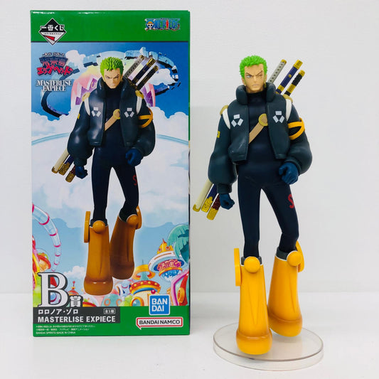 フィギュア B賞ロロノア・ゾロMASTERLISEEXPIECE「未来島エッグヘッド/一番くじワンピース」 ロロノア・ゾロ 一番くじワンピース 未来島エッグヘッド B賞 64469【フィギュア】【イオン広店】