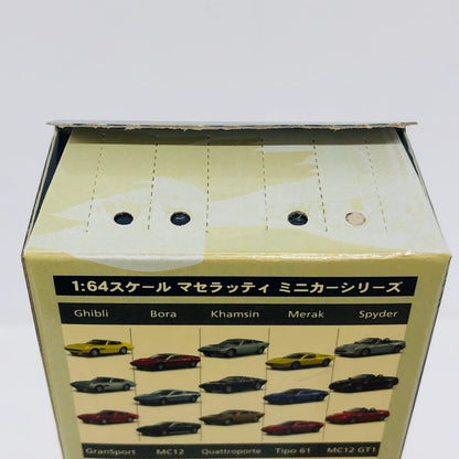 おもちゃ・玩具 1/64MaseratiMC12(ホワイト×ブルー)「マセラッティミニカーコレクション」サークルK・サンクス限定 Maserati MC12 1/64スケール サークルK・サンクス限定【加古川物流】