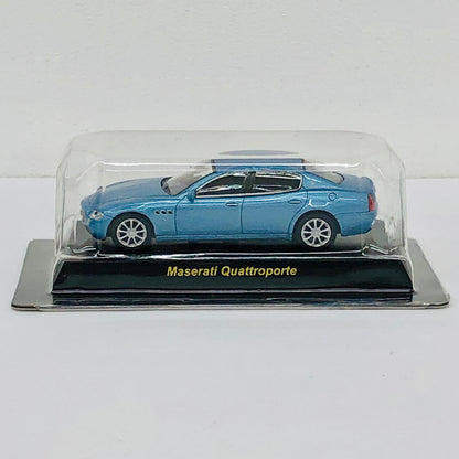 おもちゃ・玩具 1/64MaseratiQuattroporte(ブルー)「マセラッティミニカーコレクション」サークルK・サンクス限定 Maserati Quattroporte 1/64スケール サークルK・サンクス限定【加古川物流】