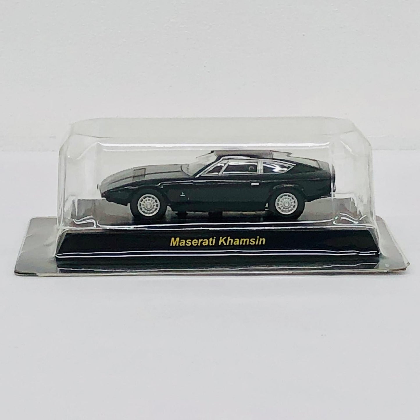 おもちゃ・玩具 1/64MaseratiKhamsin(ブラック)「マセラッティミニカーコレクション」サークルK・サンクス限定 Maserati Khamsin 1/64スケール サークルK・サンクス限定【加古川物流】