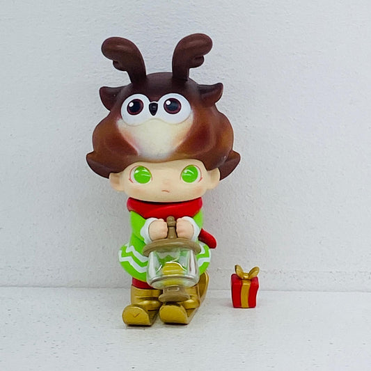 フィギュア Owl 「POPMART DIMOO Christmas クリスマス 2020シリーズ」 Owl DIMOO Christmas クリスマス 2020【フィギュア】【加古川物流】