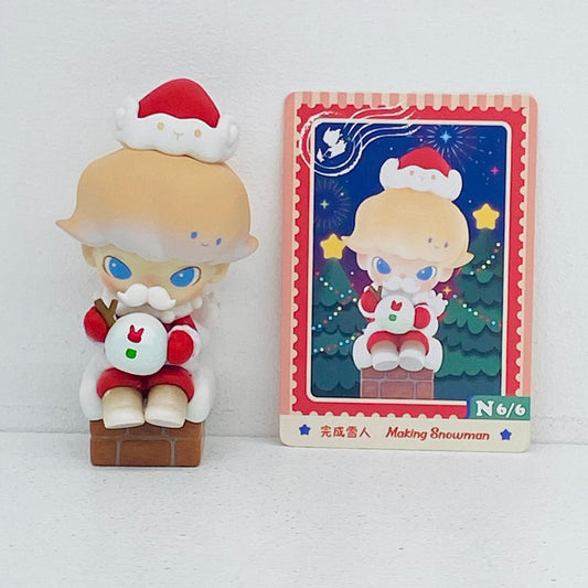 フィギュア Making Snowman 「POPMART DIMOO Letters from Snowman シリーズ」 Making Snowman DIMOO Letters from Snowman【フィギュア】【飾磨店】