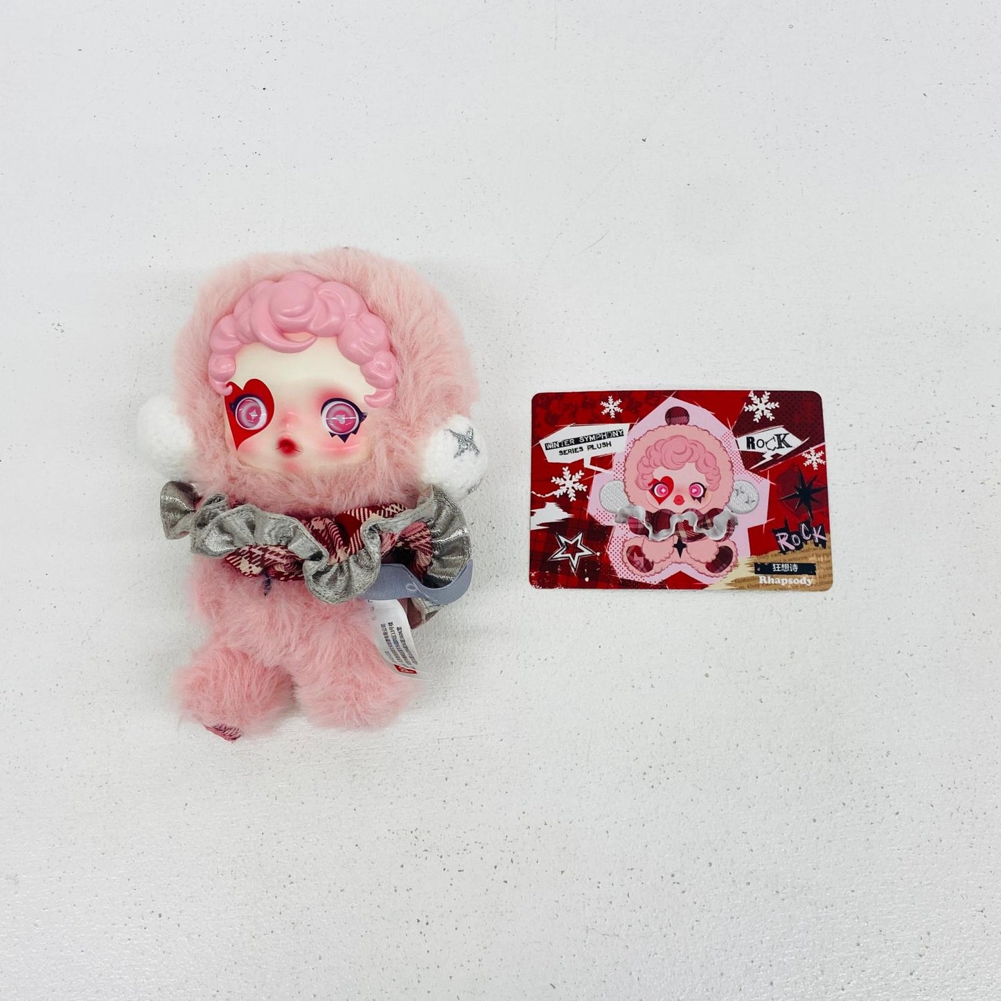 ぬいぐるみ Rhapsody「SKULLPANDA Winter Symphony シリーズ ぬいぐるみペンダント」 Rhapsody SKULLPANDA Winter Symphony【加古川物流】