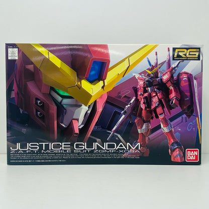 プラモデル 1/144RGZGMF-X09Aジャスティスガンダム「機動戦士ガンダムSEED」[0176512] ZGMF-X09Aジャスティスガンダム RG 176512【加古川物流】